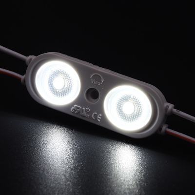 24V LED μονάδες φωτισμού διαφήμισης και φωτισμού υποβάθρου μονάδα 2 φακούς ip67 αδιάβροχο 0,96W