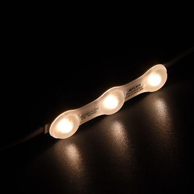 1.2W IP68 DC12V 3 LED Modules με LED SMD2835 160°Beam με ταινία πρόσφυσης πίσω