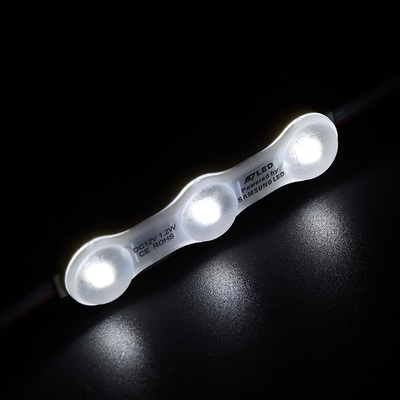 1.2W IP68 DC12V 3 LED Modules με LED SMD2835 160°Beam με ταινία πρόσφυσης πίσω