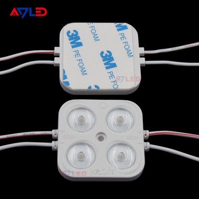 12v 4w LED μόντος ένεσης εξωτερικής διαφήμισης SMD 2835 τετραγωνική 4 LED μόντος υψηλής ποιότητας
