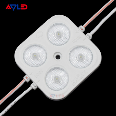 12v 4w LED μόντος ένεσης εξωτερικής διαφήμισης SMD 2835 τετραγωνική 4 LED μόντος υψηλής ποιότητας