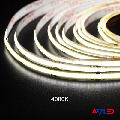 Υψηλής πυκνότητας 336 LEDs/M Ευέλικτο φως LED COB (Chip-On-Board) Φως για ντουλάπια, φωτισμό ράφων
