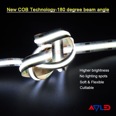 3000k CRI90 Cob μαλακά φώτα Καλή τιμή 5μέτρα / ρόλο 528LEDS