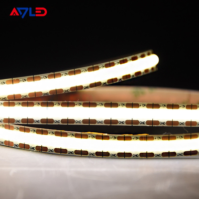 COB LED Strip Light Υψηλής πυκνότητας Ευέλικτο FOB 528 LEDs/m Μικρό κόψιμο LED φώτα ταινία