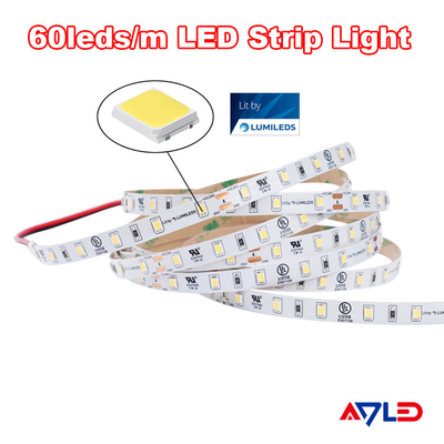 Υψηλό CRI LED Strip Lights Lumileds SMD 2835 LED Strip Light 60 LEDs Ανθεκτική μεγαλύτερη διάρκεια ζωής