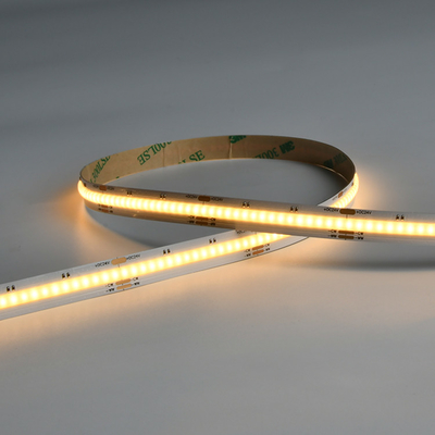 8W/M FCOB CCT 640 LEDs Light Strip High Density Flexible FOB COB 10mm PCB Board με γραμμική διατήρηση της ακτινοβολίας