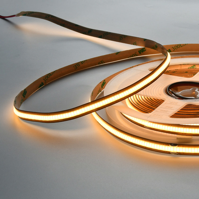 Δωρεάν κόψιμο Cob Strip LED φώτα 24V 12V ευέλικτο μαλακό 528 LEDs για τοίχο οροφή