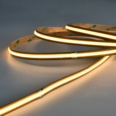 Δωρεάν κόψιμο Cob Strip LED φώτα 24V 12V ευέλικτο μαλακό 528 LEDs για τοίχο οροφή