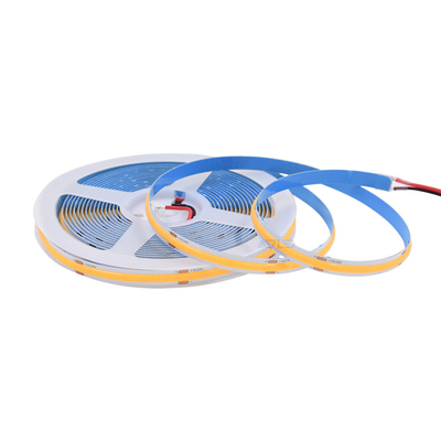 320 LEDs COB Strip Light Ζεστό λευκό 6500K Θερμοκρασία χρώματος CE RoHS πιστοποιημένο 3- 12V/24V