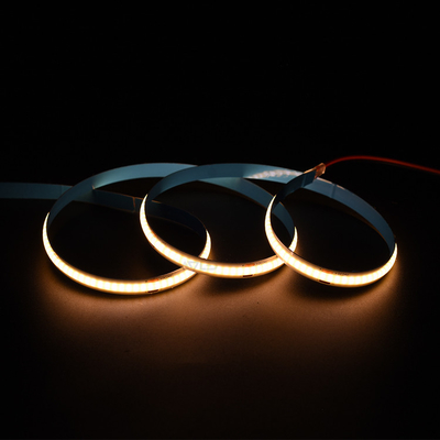Υψηλό CRI90 Flex 320leds Reel To Reel COB LED Strip DC24V 21W/M COB Led Linear Strip Light