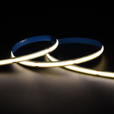 Υψηλής πυκνότητας χωρίς κουκίδες 480Leds Ευέλικτο φως COB Strip Φως COB LED Strip 5μέτρα / τροχιά 8MM 12V/24V
