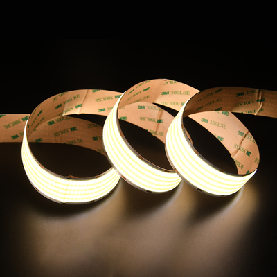 ADLED 30MM pcb board 1600leds ευέλικτη LED ταινία DC24V COB ταινία 90 CRI ευέλικτη ενιαία 40w/M
