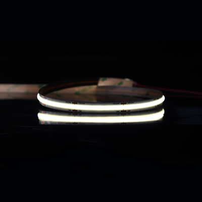 COB LED ταινία με 528 τσιπς 8mm πλάτος και 3000k 4000k και 6500k επιλογές χρώματος για κουρτίνα πινακίδα