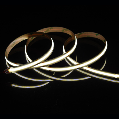 528Leds 12V 24V Cob 10mm Χρώμα Ευέλικτο LED Strip Φως Ra90 Γραμμικό Φως Χωρίς Φως Dot