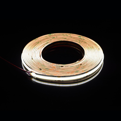 528Leds 12V 24V Cob 10mm Χρώμα Ευέλικτο LED Strip Φως Ra90 Γραμμικό Φως Χωρίς Φως Dot