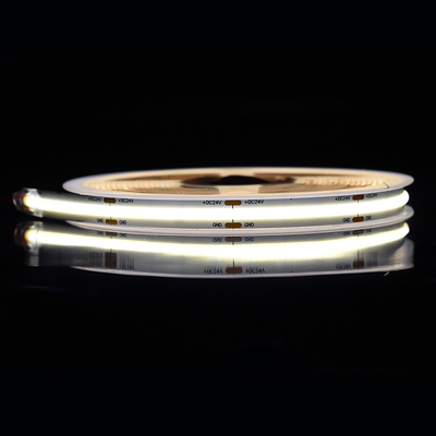 COB LED ταινία με 528 τσιπς 8mm πλάτος και 3000k 4000k και 6500k επιλογές χρώματος για κουρτίνα πινακίδα