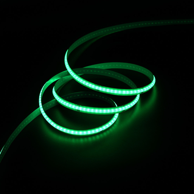 Αμερικάνικο UL πιστοποιητικό φωτισμού 16.4 Ft RGB 3500K IP65 Reel To Reel 576leds High Output COB Tape Light