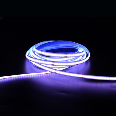 Αμερικάνικο UL πιστοποιητικό φωτισμού 16.4 Ft RGB 3500K IP65 Reel To Reel 576leds High Output COB Tape Light