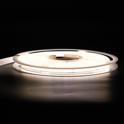 Φως δαπέδου COB LED ταινίες με 10W/M και 100LM/W αποδοτικότητα σε λευκό χρώμα