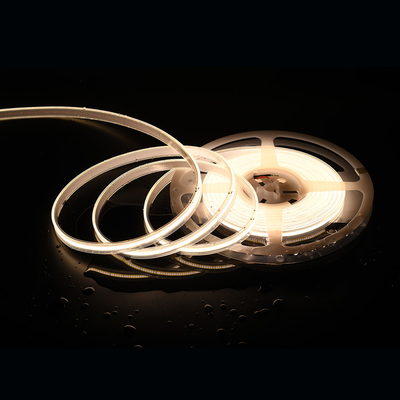 COB DC24V Ευέλικτο φως LED 480leds / m Reel To Reel Λευκό χρώμα θερμοκρασία IP20 με 3ετή εγγύηση