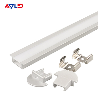 11 χιλιοστών borad 15.8 * 6.7 χιλιοστών Led Strip Φως Προφίλ Αλουμινίου Εύκολη εγκατάσταση LED Αλουμίνιο