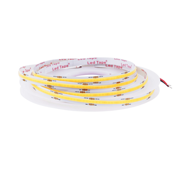 Υπεραπλανή λευκά φώτα LED 336LEDs/M DC 24V COB φώτα LED