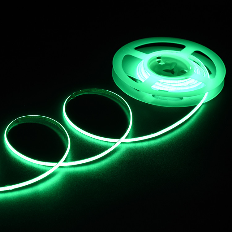COB LED Strip Light 528 LEDs/m 3mm Υψηλή πυκνότητα Ευέλικτη RA90 Θερμητή φύση Λευκή γραμμική χαμηλώσιμη για LED ταινία οροφής