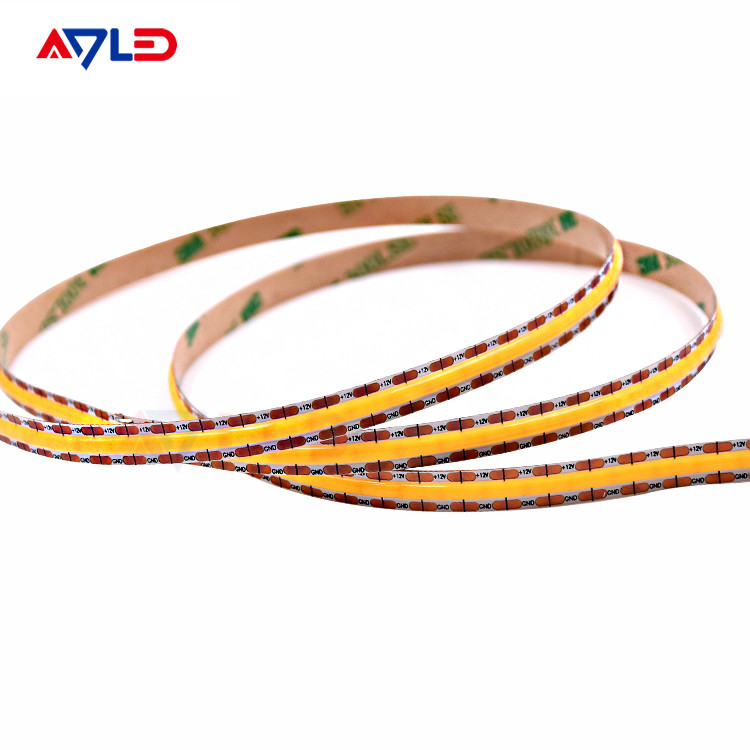 COB LED Strip Light Υψηλής πυκνότητας Ευέλικτο FOB 528 LEDs/m Μικρό κόψιμο LED φώτα ταινία