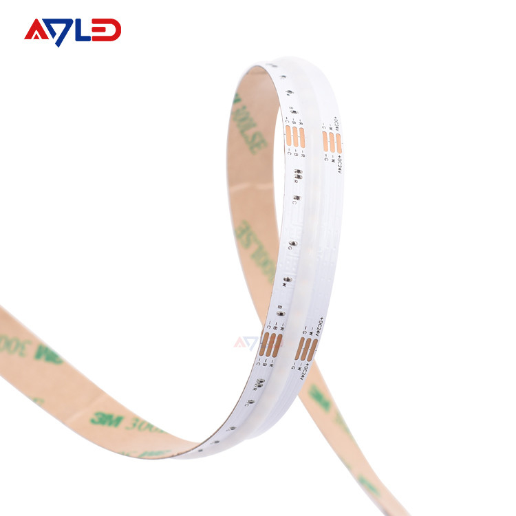 RGB χρώμα ΚΔ που αλλάζει το ΣΠΆΔΙΚΑ ταινία φω'τα Dimmable λουρίδες 12mm των γραμμικών οδηγήσεων για το δωμάτιο