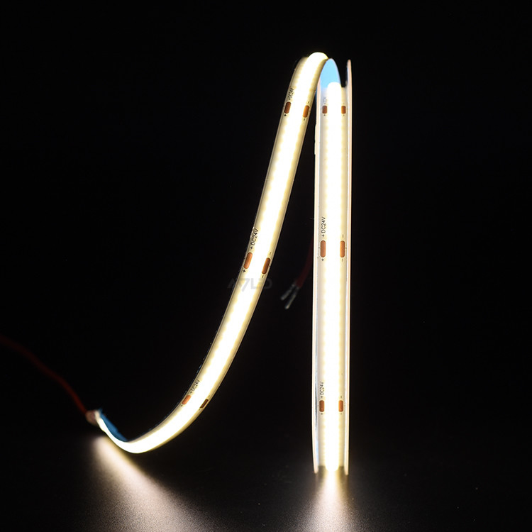 Εμπορικός βαθμός 320 LEDs COB LED Strip Light με προφίλ αλουμινίου και ισχύ 5W