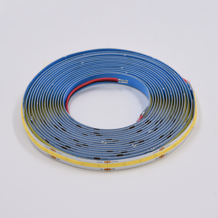 CE UL RoHS COB LED Strip Light DC 12V 24V 504LEDs/M 16,4ft 3000K 4000K 6500K