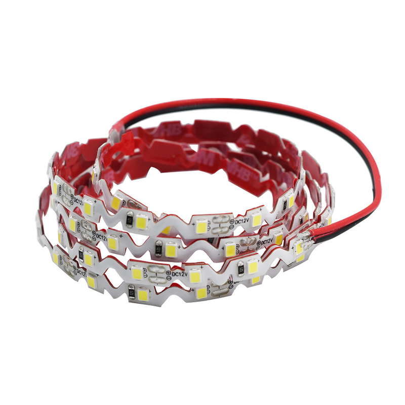 Δυνατό να λυγίσει η λωρίδα φωτισμού LED τύπου S 6mm 12v 24v 72LEDs/m για μικρά LED γράμματα καναλιών