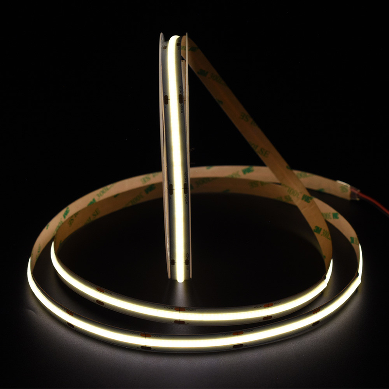 528led/m COB Strip High Cri 90 95 98 10mm Width DC24V LED Strip Tape Light Ηλεκτρονικό ρεύμα