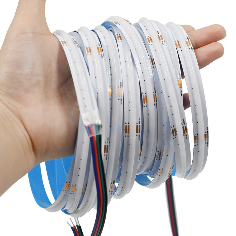 576leds/m COB RGB LED Strip Light 3 έτη εγγύηση DC24V 10mm PCB Borad IP20/IP65