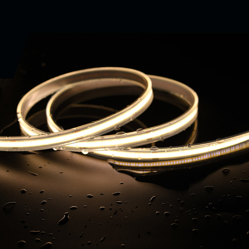 10mm PCB COB LED Strip 480 LEDs IP20/IP67 Αδιάβροχο DC12V/DC24V CRI 90 8MM πλάτος PCB
