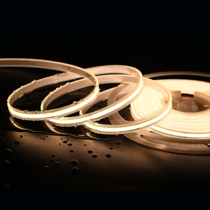 1000LM φωτεινότητα COB LED Strip RGB RGBW 3000K 4000K 6000K Επιλογές 480 LED/m CRI 90-95 5m Rolls
