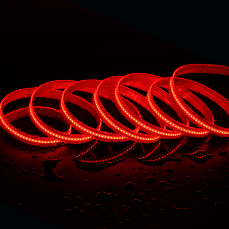 Ψυχρό λευκό υπερ φωτεινό RGB ευέλικτοι προμηθευτές 896 12v 24v Cob Led Strip Light