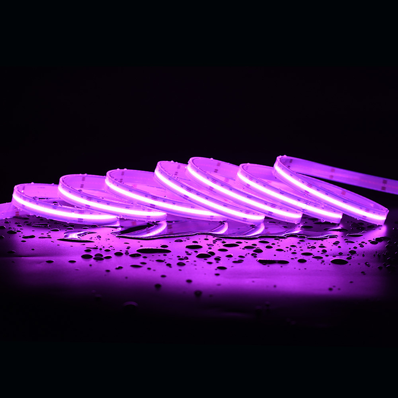 Φως λωρίδας LED 16w υψηλής ποιότητας 3M ταινία πολύχρωμη έξυπνη 5m 12v 24v rgbw cob led λωρίδας